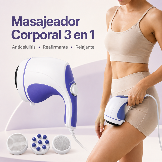 Masajeador Corporal Anticelulitis y Reafirmante