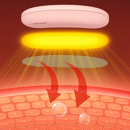 Terapia de calor Herless para cólicos menstruales