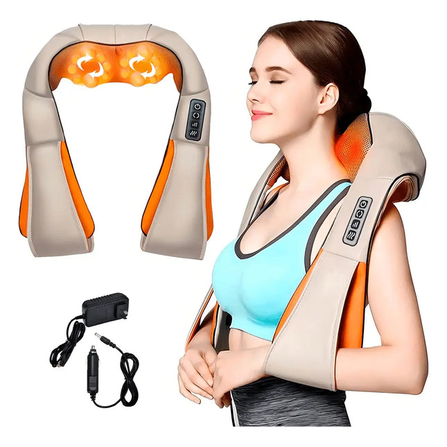 Masajeador Profesional Eléctrico de Cuello y Espalda