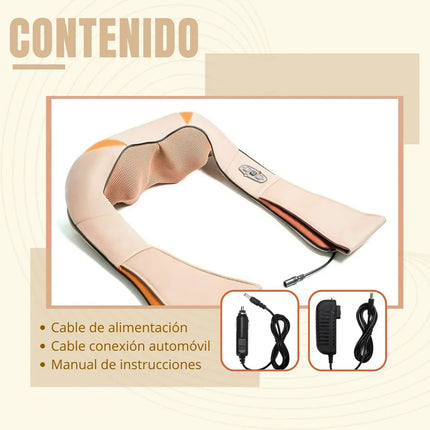 Masajeador Profesional Eléctrico de Cuello y Espalda