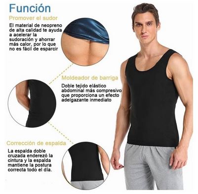 Faja Reductora térmica Hombre