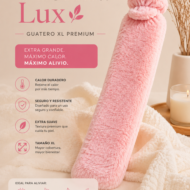 Therma Lux™ | Guatero XL Premium de 75 cm
