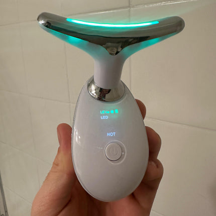 LiftGlow™ – Terapia Facial y de Cuello con Luz LED Antiarrugas